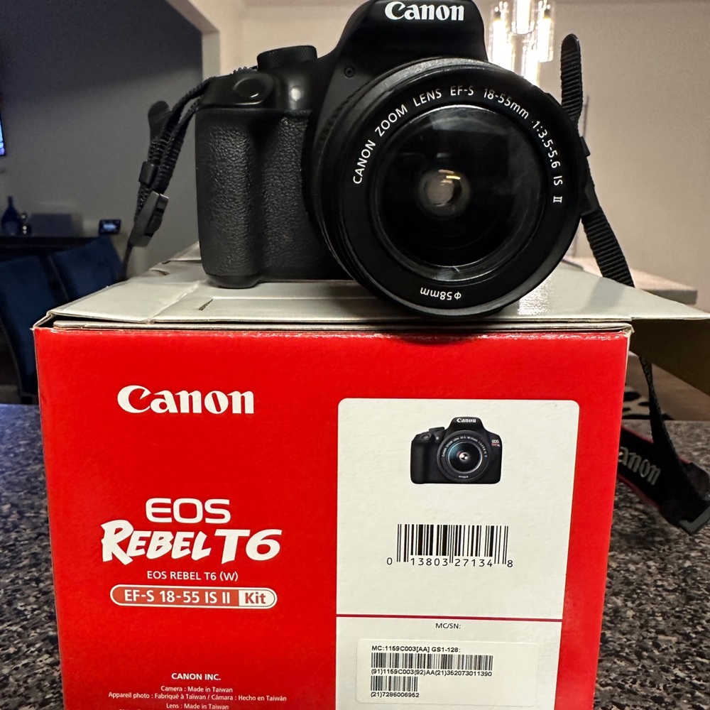 Canon Rebel EOS T6